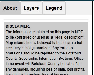 Left panel's About tab